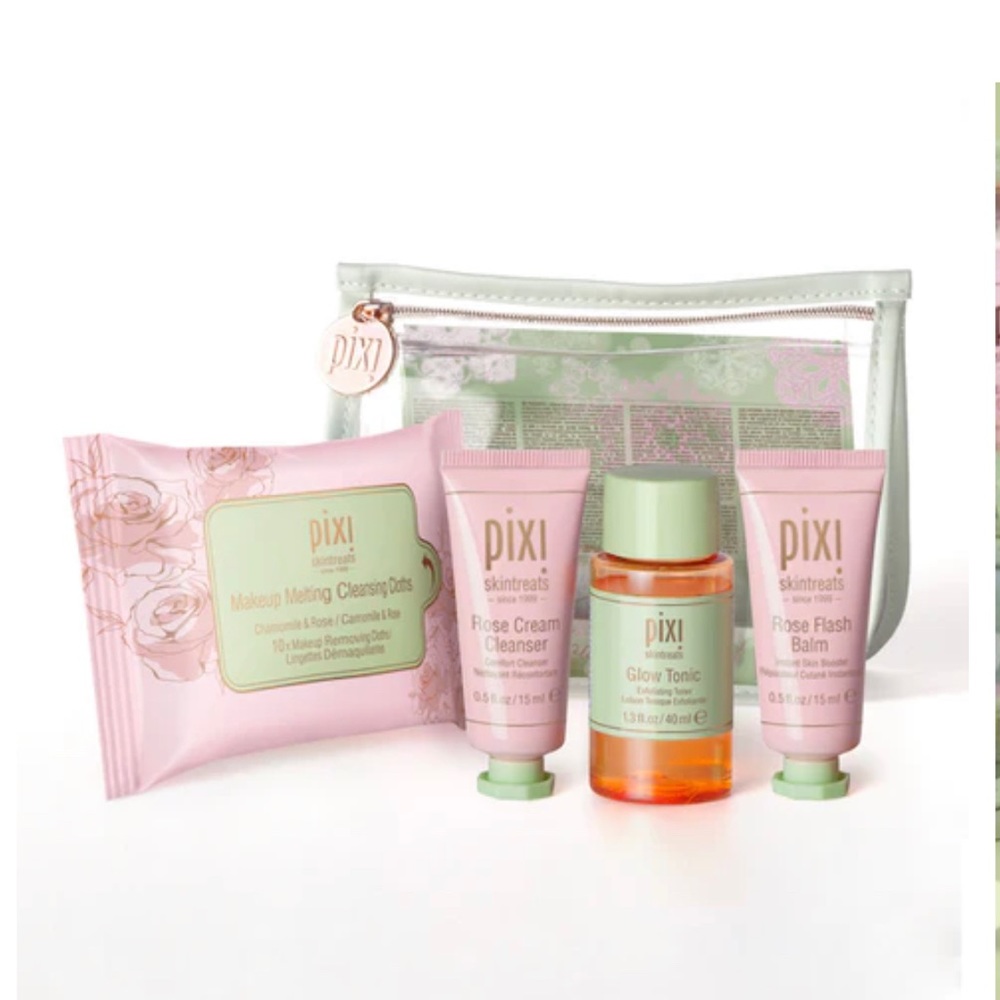 NEW Pixi Rose Glow Routine Kit